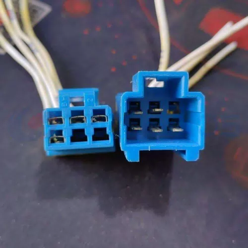 Car Connector For Blue-colored plug with 6 pins CT6-0077G - image 4