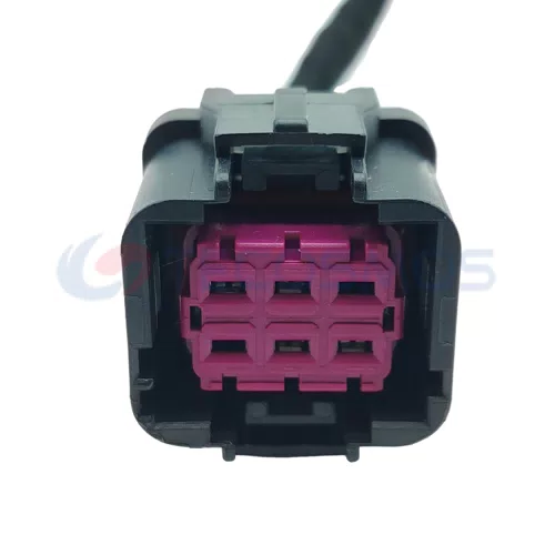 Auto Parts High Quality Automotive Waterproof Wire Harness Connector Plug Cable for Cari 6-Pin Female CT6-0125M