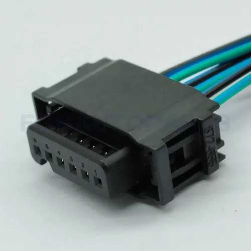 CT6-0130M Connector Wire 6pin Female for Mercedes-Benz Front Radar Black 4-Wire All Access - image 6