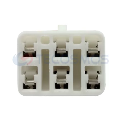 Waterproof IP66 Copper Contact Nylon ABS Housing Automotive Enclosure Cable Harness Connector for Luxgen 6Pin Female CT6-0165M