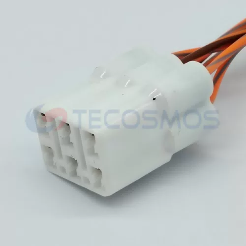 Waterproof IP66 Copper Contact Nylon ABS Housing Automotive Enclosure Cable Harness Connector for Luxgen 6Pin Female... - image 2