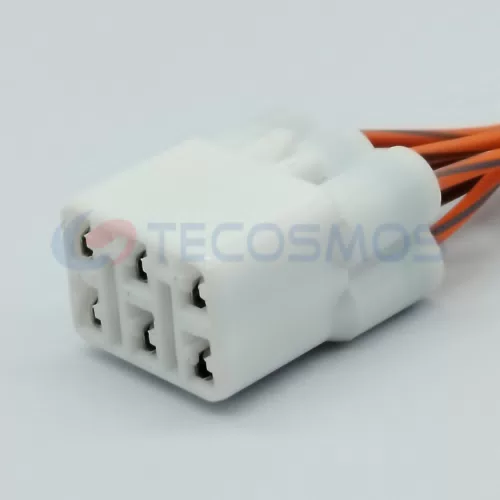 Waterproof IP66 Copper Contact Nylon ABS Housing Automotive Enclosure Cable Harness Connector for Luxgen 6Pin Female... - image 3