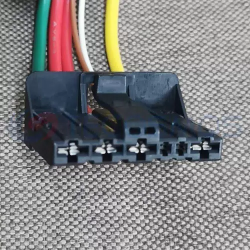 Car Connector For Peugeot blower resistance plug with 6 pins CT6-0166M