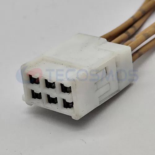 Waterproof Wire Connector Cable Harness Car Enclosure Connector for Toyota 6Pin Female CT6-0169M - image 3