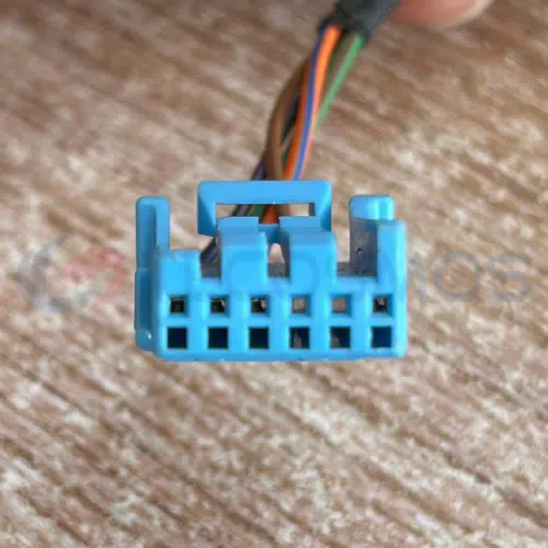 Car Connector For Blue plug with 6 pins CT6-0184M-1