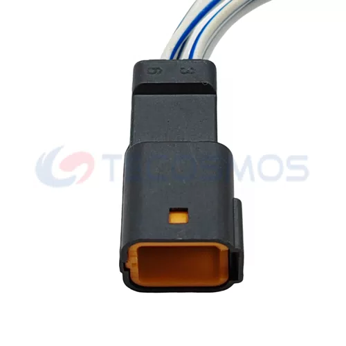 Waterproof Wire Connector Cable Harness Automotive Enclosure Connector for Volkswagen 6pin Male CT6-0235G - image 2