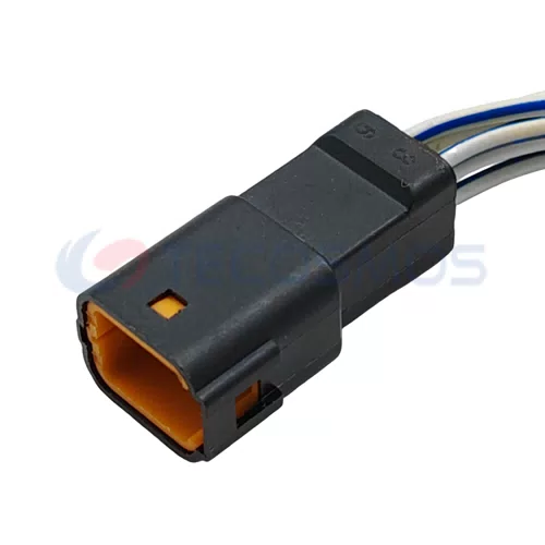 Waterproof Wire Connector Cable Harness Automotive Enclosure Connector for Volkswagen 6pin Male CT6-0235G - image 6