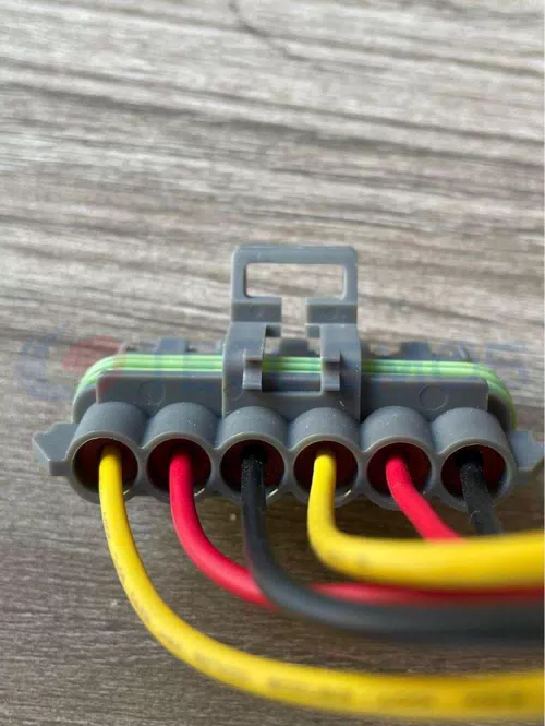 Copper Contact IP66 Waterproof Nylon ABS Housing Car Connector Adapter for 6-Pin Plug CT6-0239M - image 3