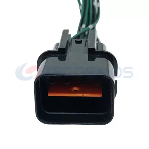 Waterproof Copper Wire Connector Cable Harness Automotive Enclosure for Hyundai 8Pin Male CT8-0016G with Nylon ABS Housing