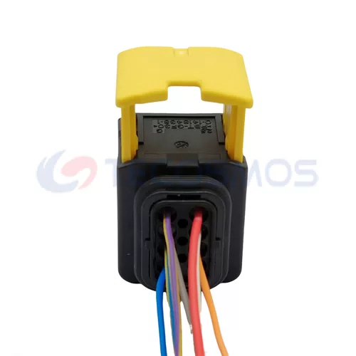 Automotive Wiring Harness Connector Plug Waterproof Shell for Car 8-pin Female CT8-0135M - image 6