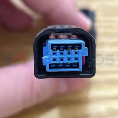 Copper Contact IP66 Rated Nylon ABS Housing Car Connector for 8pin CT8-0177M-1