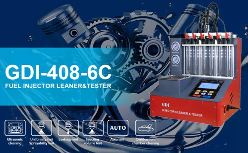 GDI-408-6C Injector Machine Test Bench GDI Injector Cleaner Machine GDI Injector Tester - image 2