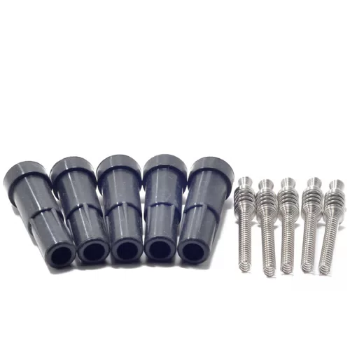 R26058 Rubber Sleeve for Ignition Coil Rubber Boot With Spring for NISSAN, RENAULT Car 22448-00QAE 22448-6N011 91159996 - image 2