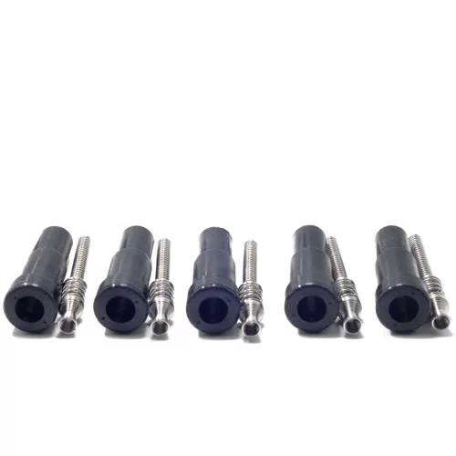 R26058 Rubber Sleeve for Ignition Coil Rubber Boot With Spring for NISSAN, RENAULT Car 22448-00QAE 22448-6N011 91159996 - image 3