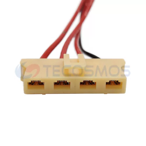 Automotive Gasoline Pump Wiring Harness Connector Plug Waterproof Shell Suitable for Audi 4pin Female XS0061 - image 2