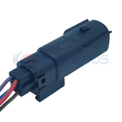 Automotive Waterproof Wiring Harness Connector Plug 4-pin Male ct4-0064g-1 - image 5