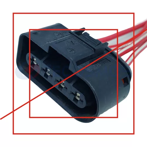 Automotive Waterproof Wiring Harness Connector Plug 4-pin Female ct4-0286m - image 5