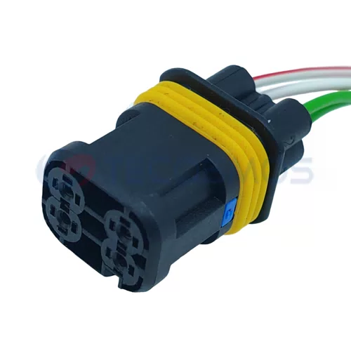 Automotive Waterproof Wiring Harness Connector Plug 4-pin Female ct4-0291m - image 3